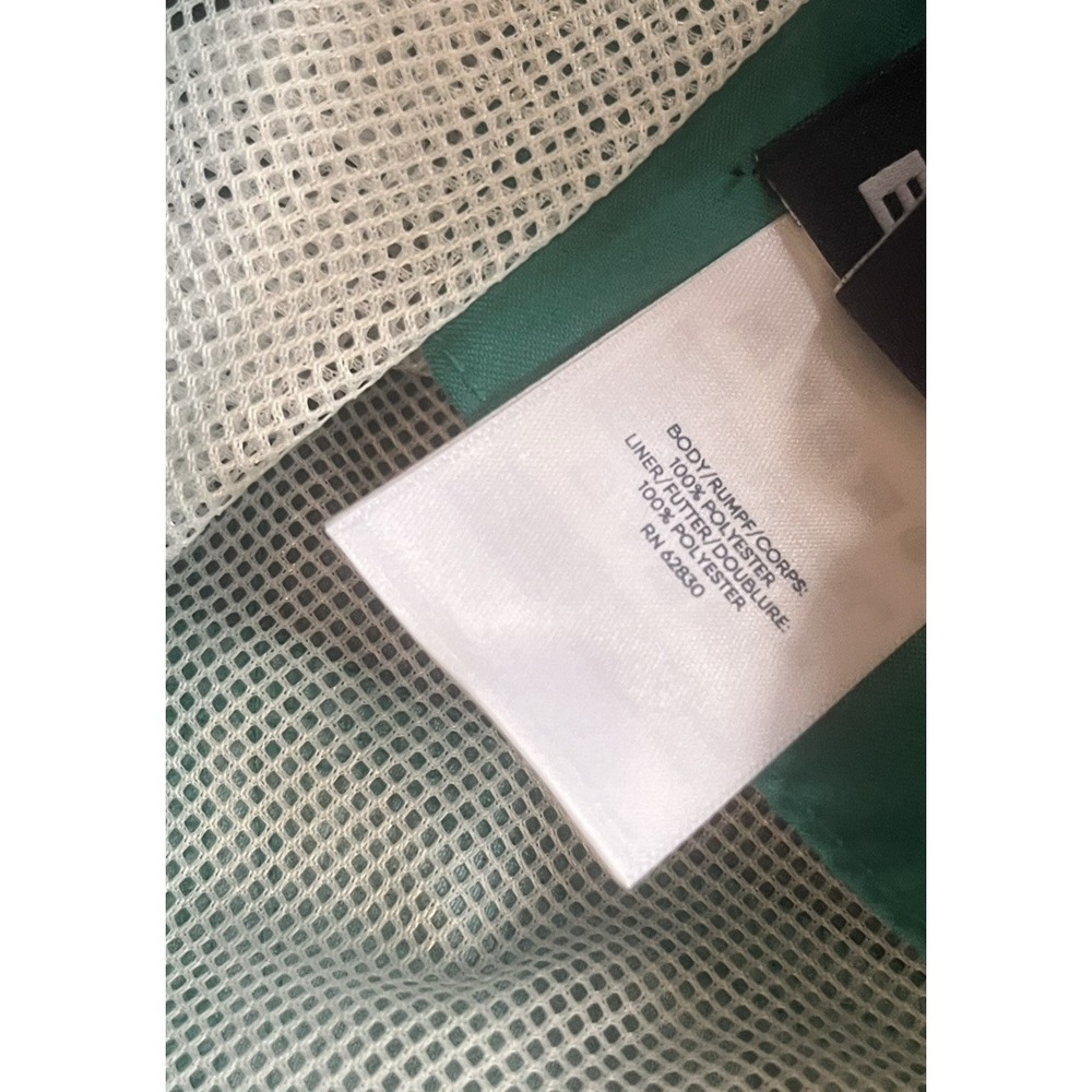 Lands' End Mens Size S 28-30 Swim Trunks Colorblock Green Blue Drawstring - Picture 4 of 7